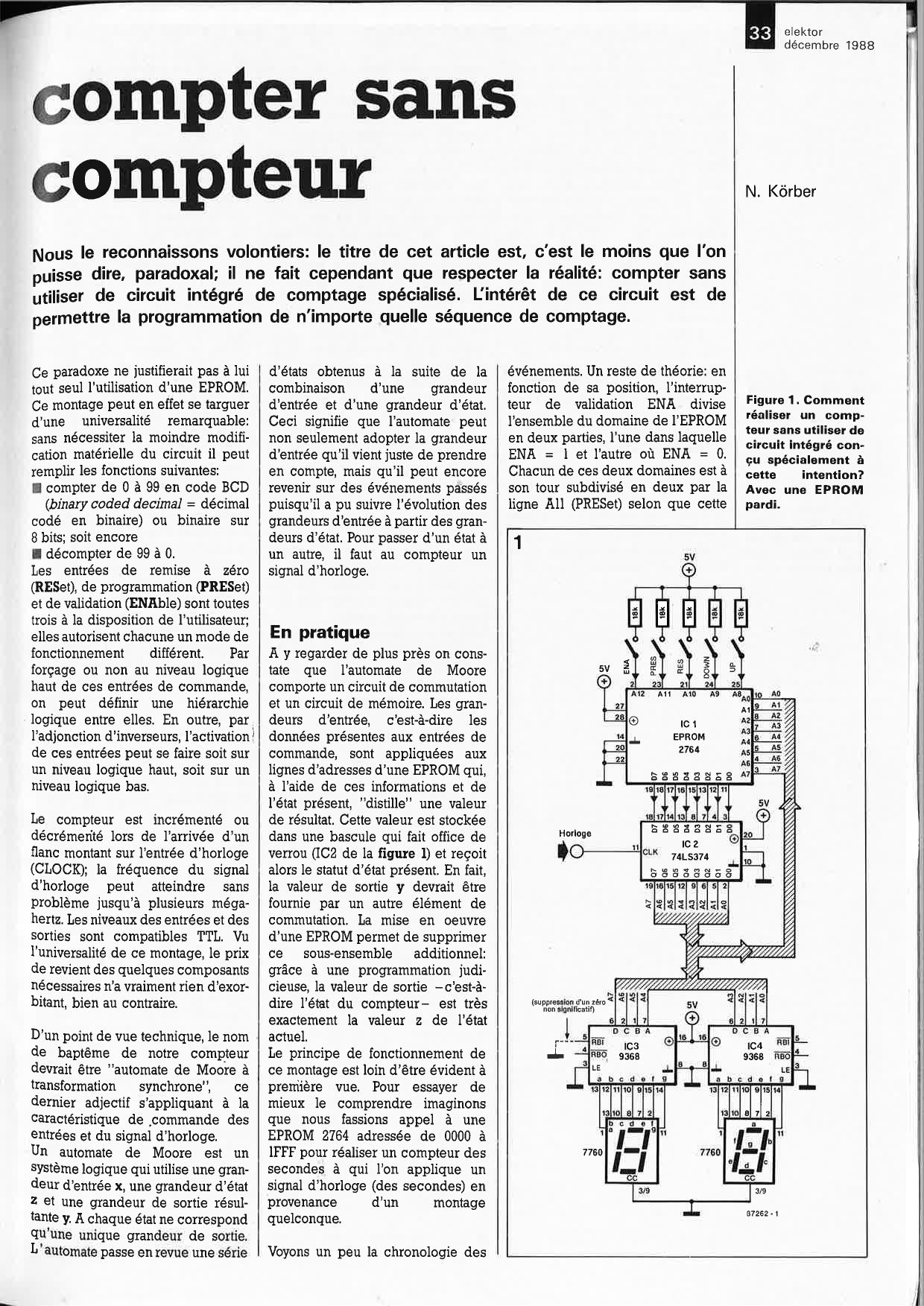 compter sans compteur