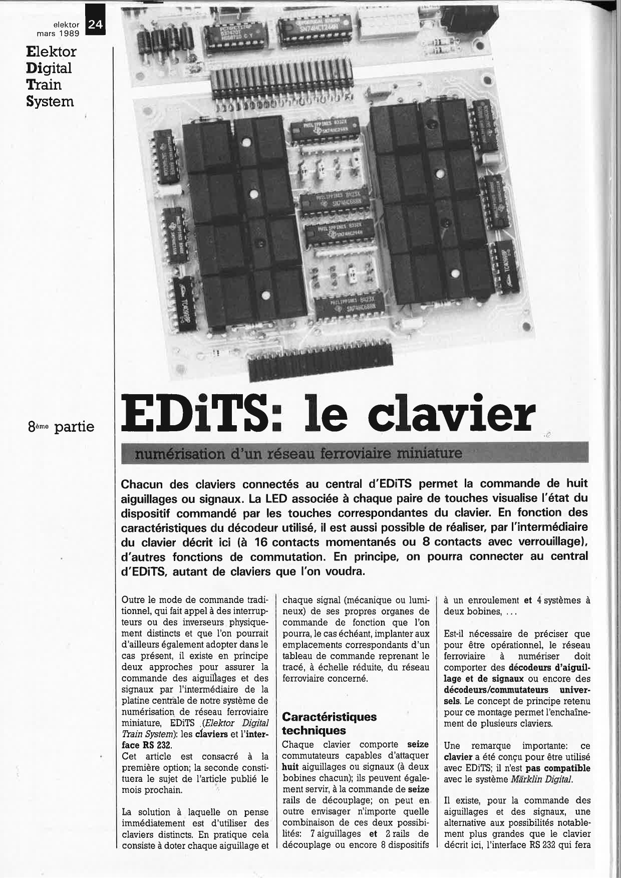 EDiTS: le clavier