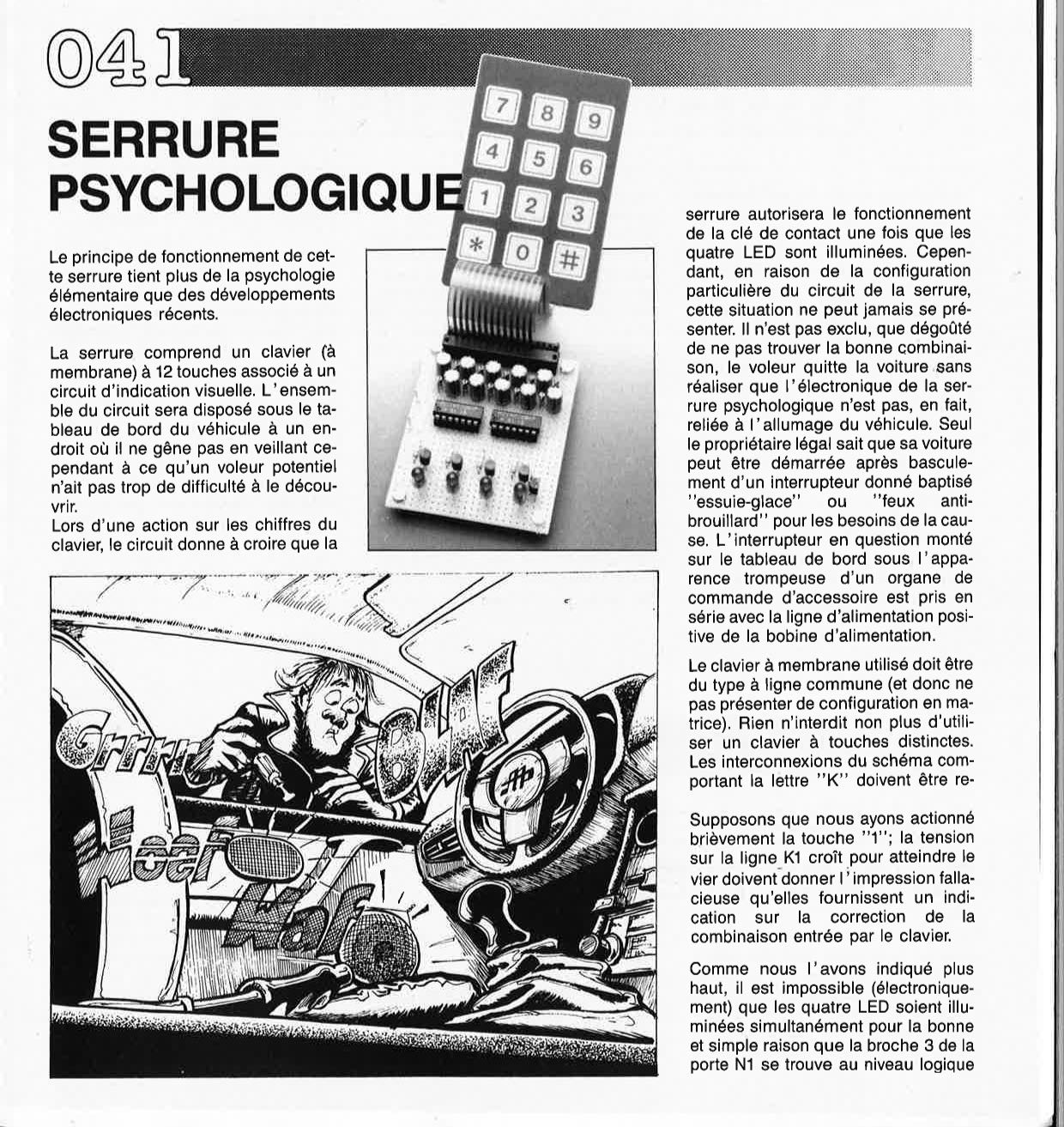 SERRURE PSYCHOLOGIQUE