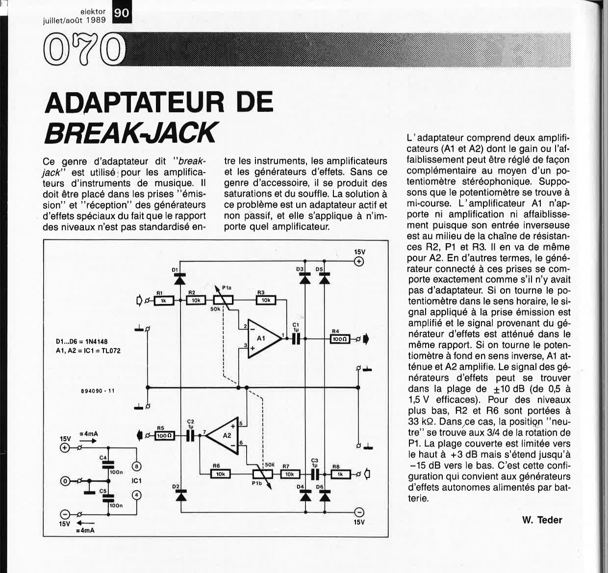 ADAPTATEUR DE BREAK.JACK