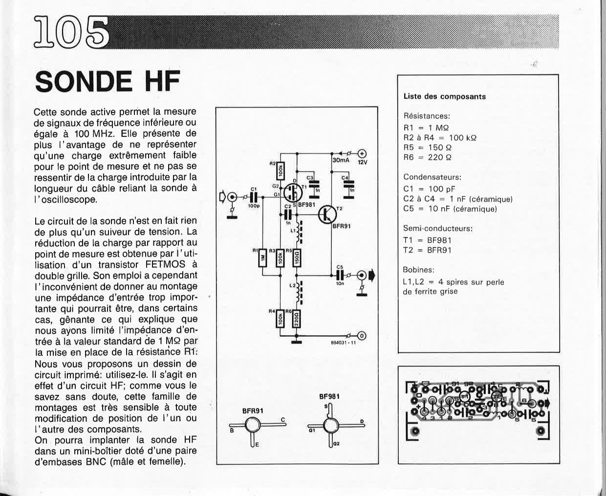 SONDE HF