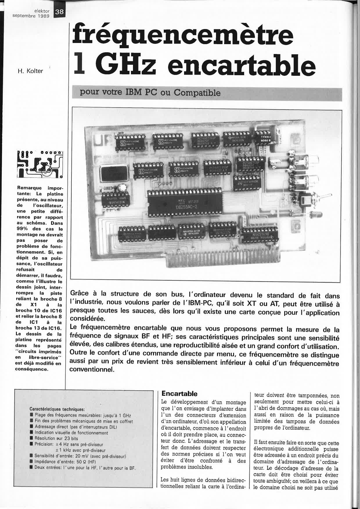 fréquencemètre 1 GHz encartable