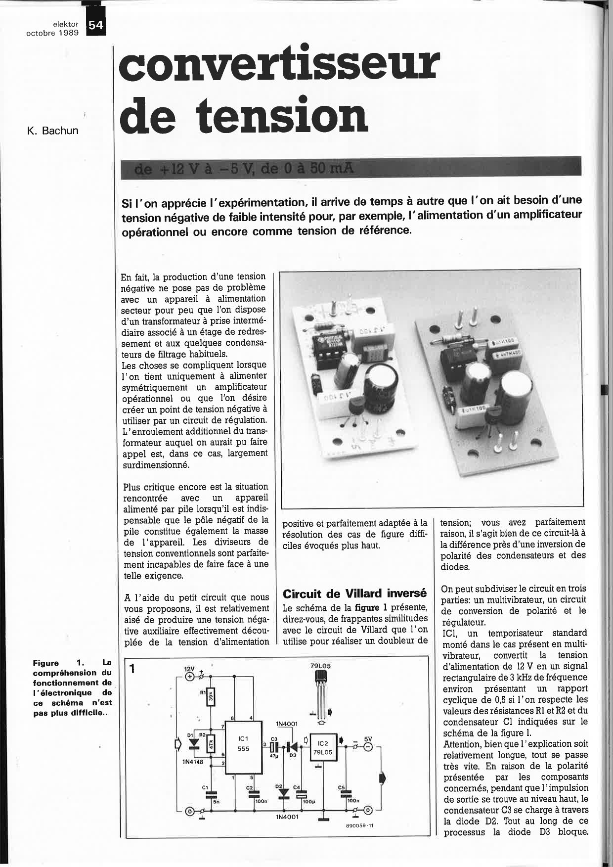 convertisseur de tension