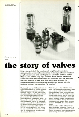 the story of valves - Once upon a time