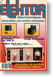 traceur de courbes de transistor pour Atari-ST