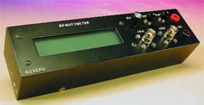 Wattmètre HF numérique à affichage LCD