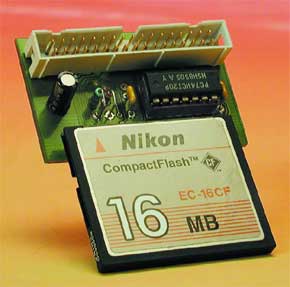 Interface CompactFlash pour µC