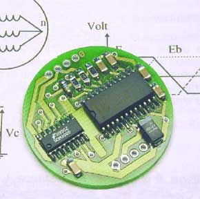 Circuit de commutation triphasée pour moteur BLDC