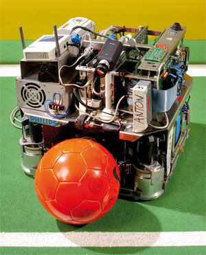 Robots footballeurs