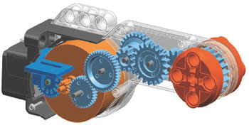 Nouvelle brique moteur Lego MINDSTORMS® NXT