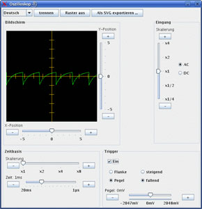 Oscilloscope Linux