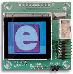 Interface universelle avec écran LCD et connecteur de carte SD