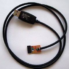 Câble de données pour portable comme convertisseur d’interfaçage