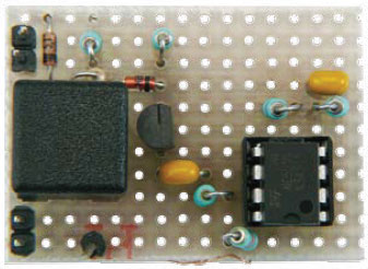 Traitement antirebond des contacts 12 V