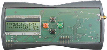 Fréquencemètre et indicateur de niveau 3 GHz