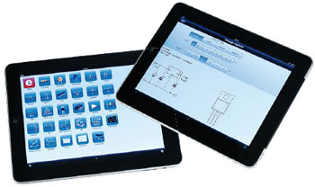 Appli iPad pour électronicien