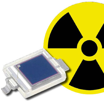 Mesure de rayonnement gamma avec une photodiode