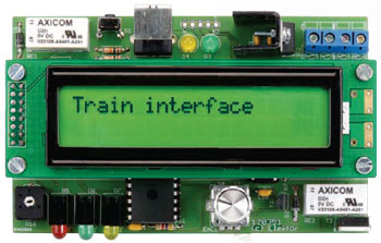 Interface pour train électrique