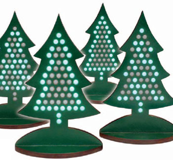 sapins de Noël siamois