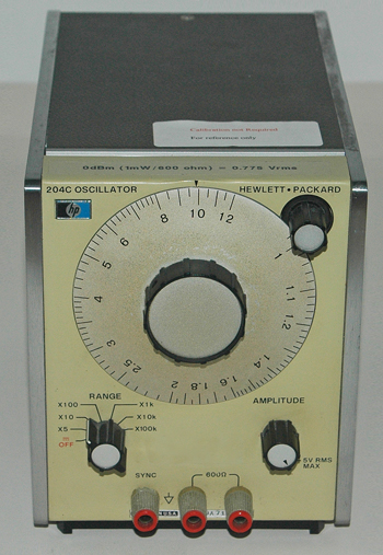générateur audio Hewlett-Packard 200AB