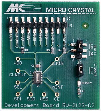 Micro Crystal : horloges en temps réel