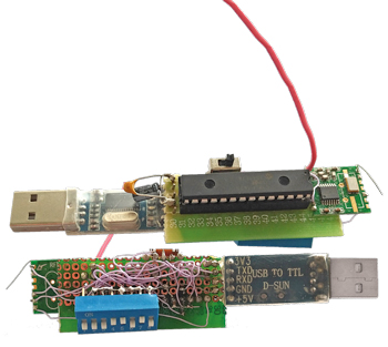 renifleur avec un module radio RFM12