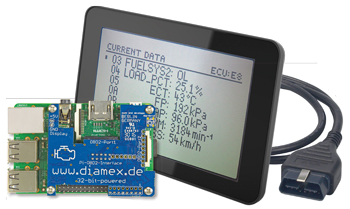 testeur portatif OBD2 à base de Raspberry Pi