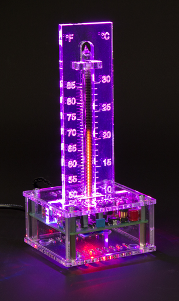 thermomètre à bargraphe Nixie