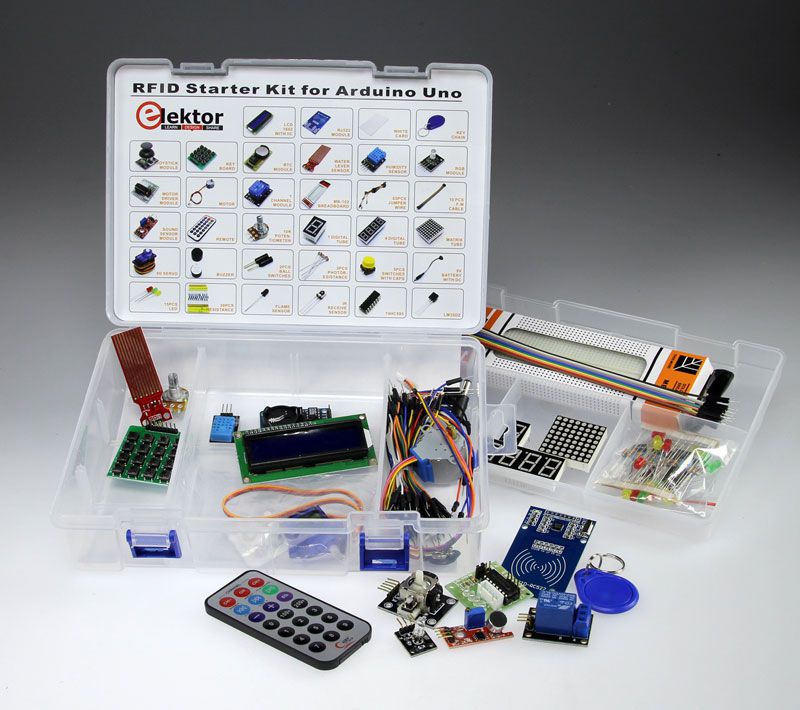 UNO R3 Arduino Kit,Professionnel Projet Kit de Démarrage le Plus